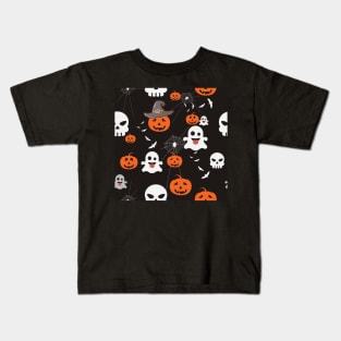 HALLOWEEN PATTERN HOME LIVING PUMPKIN Kids T-Shirt